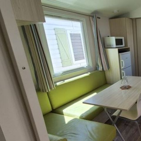 BUNGALOW 4 personnes - Mobil Home Aqua 2 ch 4 pers Terrasse Semi-Couverte TV