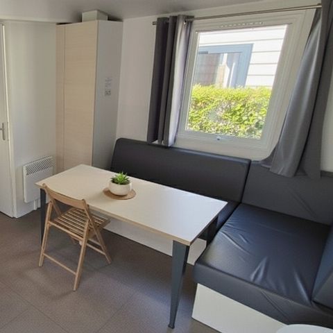 BUNGALOW 6 personnes - Mobil Home Aqua 3 ch 6 pers Terrasse Semi-Couverte TV