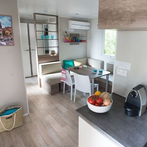 BUNGALOW 6 personnes - Comfort XL | 3 Ch. | 6 Pers. | Terrasse surélevée | Clim.
