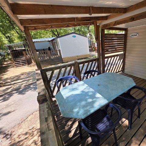 BUNGALOW 4 personnes - Comfort | 2 Ch. | 4 Pers. | Terrasse simple | Clim.