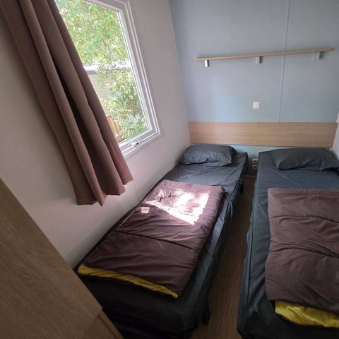 BUNGALOW 6 personnes - Comfort | 3 Ch. | 6 Pers. | Terrasse Simple | 1 SDB | Clim