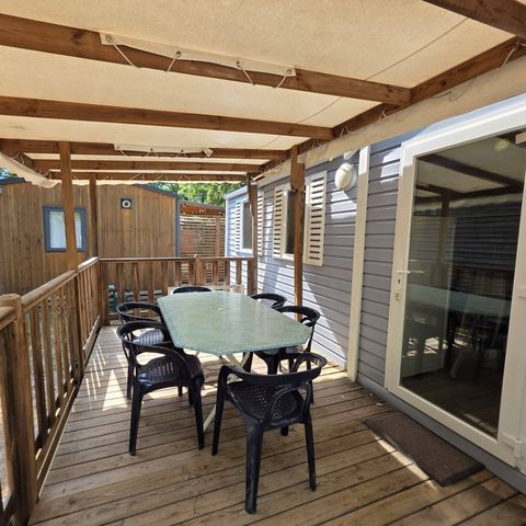 BUNGALOW 6 personnes - Comfort | 3 Ch. | 6 Pers. | Terrasse surélevée | Clim.