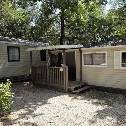 BUNGALOW 6 personnes - Comfort | 3 Ch. | 6 Pers. | Terrasse Simple | 1 SDB | Clim