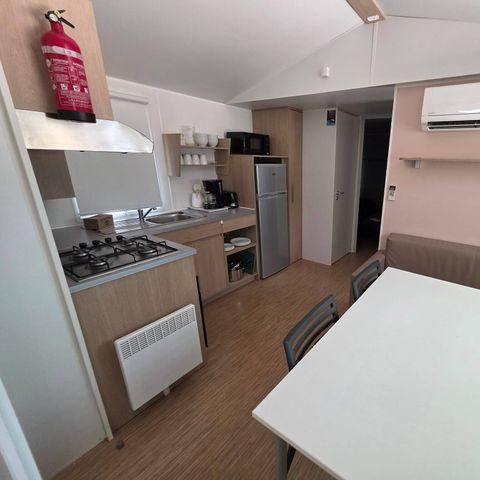 BUNGALOW 6 personnes - Comfort | 3 Ch. | 6 Pers. | Terrasse Simple | 1 SDB | Clim