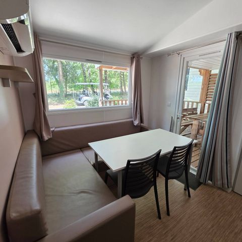 BUNGALOW 6 personnes - Comfort | 3 Ch. | 6 Pers. | Terrasse Simple | 1 SDB | Clim