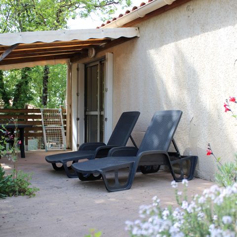 GÎTE 6 personnes - Gîte  | 2 Ch. | 4/6 Pers. | Terrasse surélevée | TV