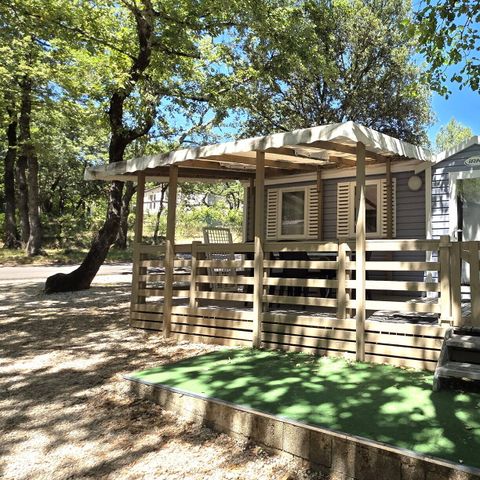 BUNGALOW 6 personnes - Classic | 3 Ch. | 6 Pers. | Terrasse surélevée | Clim.