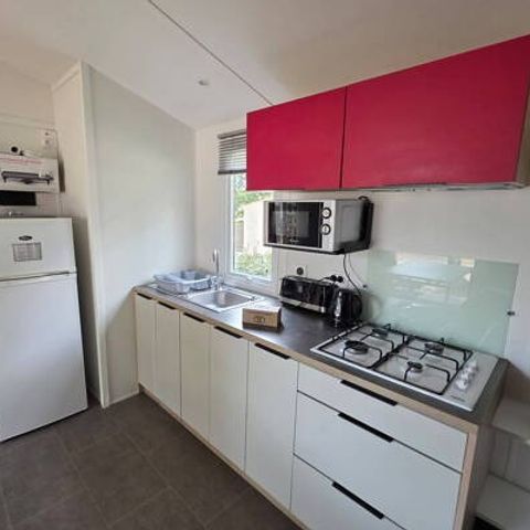 BUNGALOW 6 personnes - Mobil-home | Comfort | 2 Ch. | 4/6 Pers. | Terrasse simple | Clim.
