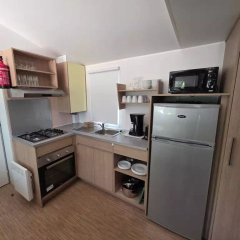BUNGALOW 6 personnes - Mobil-home | Comfort | 3 Ch. | 6 Pers. | Terrasse Lounge | Clim.