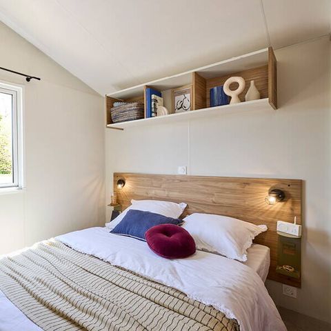 BUNGALOW 6 personnes - Mobil-home | Premium | 3 Ch. | 6 Pers. | Terrasse Lounge | Clim.