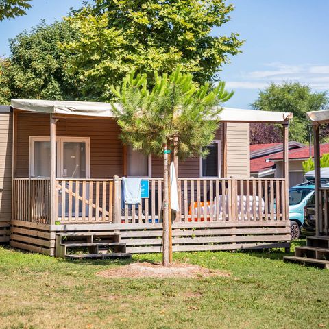 BUNGALOW 6 personnes - Premium | 3 Ch. | 6 Pers. | Terrasse surélevée | Clim.