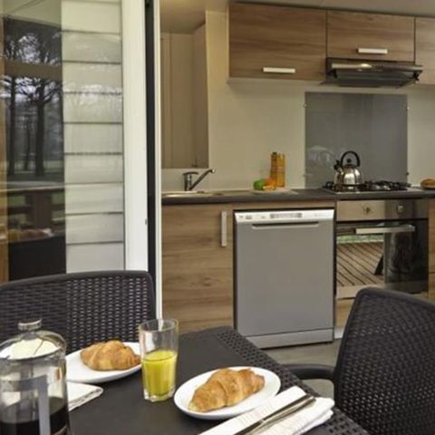 BUNGALOW 8 personnes - Premium | 3 Ch. | 6/8 Pers. | Terrasse surélevée | Clim.
