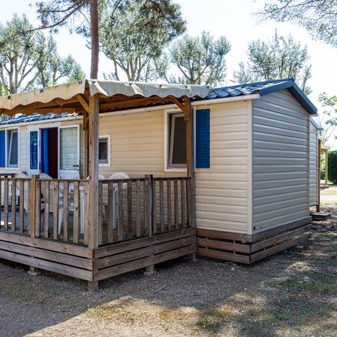 BUNGALOW 6 personnes - Classic | 2 Ch. | 4/6 Pers. | Terrasse surélevée | Clim.