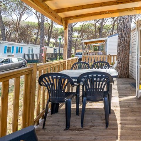 BUNGALOW 4 personnes - Comfort | 2 Ch. | 4 Pers. | Terrasse surélevée | Clim.