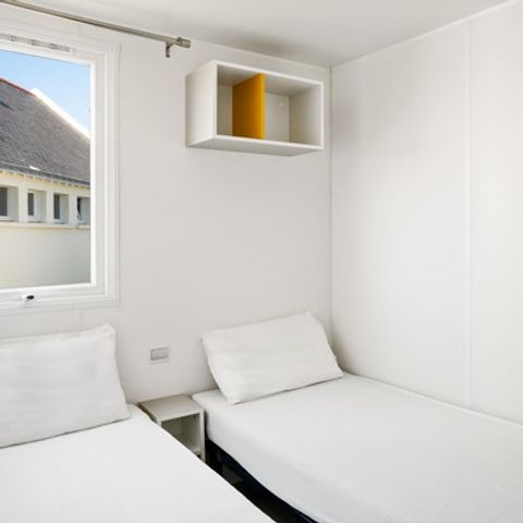 BUNGALOW 6 personnes - Mobil-home | Comfort XL | 3 Ch. | 6 Pers. | Terrasse surélevée | Clim. | TV