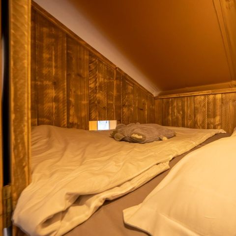 TENTE TOILE ET BOIS 6 personnes - hu Glamp Premium XL	Tenda