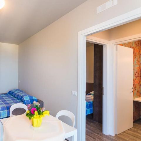 APPARTEMENT 4 personnes - supérieur avec deux pièces  