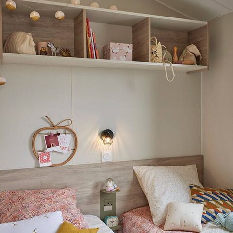 BUNGALOW 6 personnes - Mobil-home | Comfort | 2 Ch. | 4/6 Pers. | Terrasse simple | Clim.