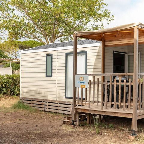 BUNGALOW 6 personnes - Mobil-home | Comfort | 2 Ch. | 4/6 Pers. | Terrasse simple | Clim. | TV