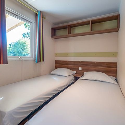 BUNGALOW 8 personnes - Mobil-home | Classic | 3 Ch. | 6/8 Pers. | Terrasse surélevée non couverte