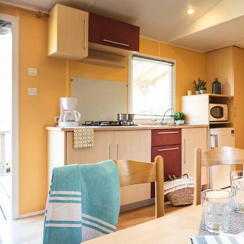 BUNGALOW 6 personnes - Classic | 2 Ch. | 4/6 Pers. | Terrasse surélévée non couverte