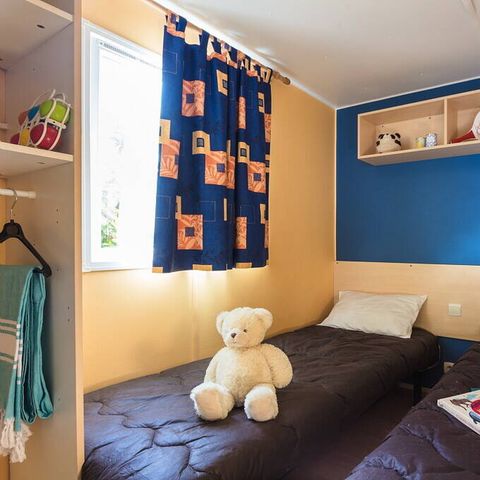 BUNGALOW 6 personnes - Classic | 2 Ch. | 4/6 Pers. | Terrasse surélévée non couverte