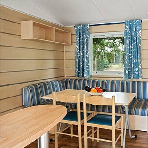 BUNGALOW 6 personnes - Comfort | 2 Ch. | 4/6 Pers. | Terrasse surélevée