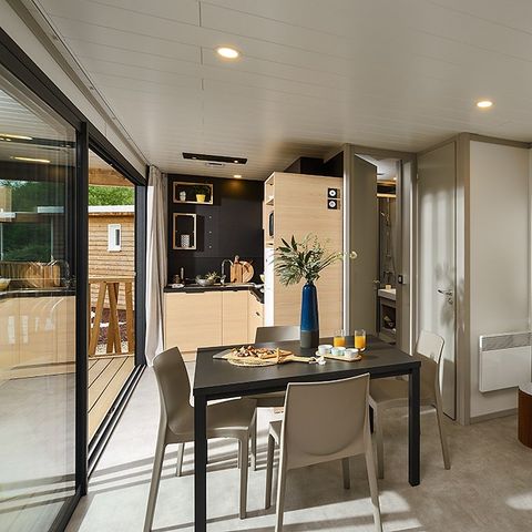 CHALET 4 personnes - Family Luxe Premium (Jacuzzi Clim TV)