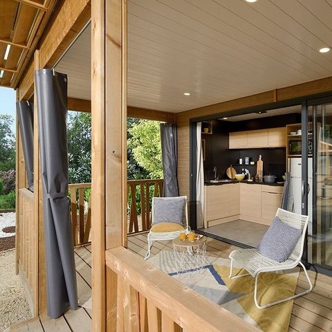 CHALET 4 personnes - Family Luxe Premium (Jacuzzi Clim TV)