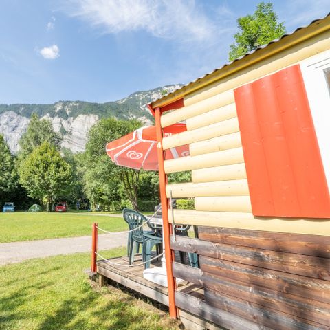 HÉBERGEMENT INSOLITE 4 personnes - Roulotte, sans sanitaires 20 m²
