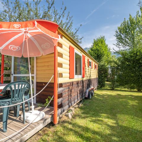 HÉBERGEMENT INSOLITE 4 personnes - Roulotte, sans sanitaires 20 m²