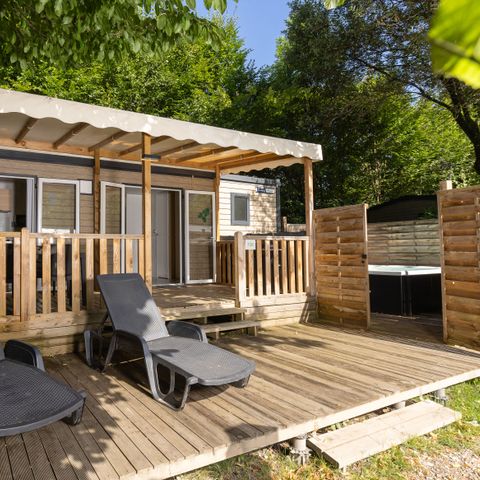 BUNGALOW 4 personnes - Ciela Privilège SPA - 2 chambres - Lave-vaisselle, barbecue