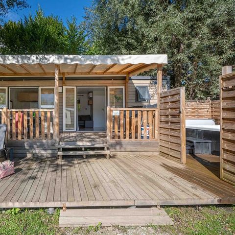 Mobilhome 4 personnes - Ciela Privilège SPA - 2 chambres - Lave-vaisselle, barbecue