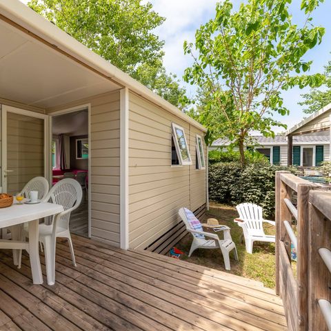 BUNGALOW 4 personnes - Mobil-home | Comfort | 2 Ch. | 4 Pers. | Terrasse simple