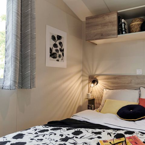 BUNGALOW 6 personnes - Mobil-home | Premium | 3 Ch. | 6 Pers. | Terrasse Lounge | Clim. | TV