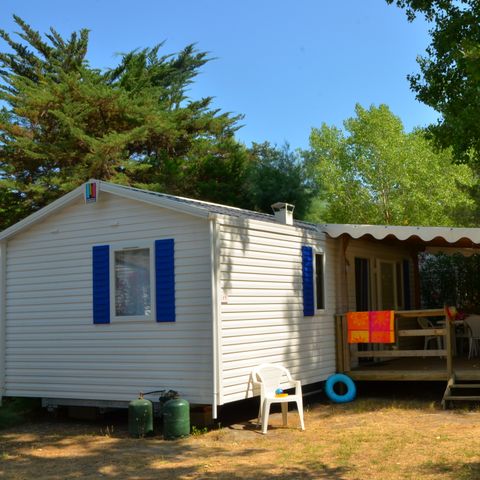 BUNGALOW 6 personnes - Mobil Home 2 ch 4/6 pers Terrasse semi-couverte sans Clim