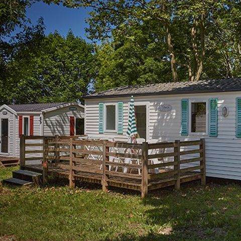 BUNGALOW 6 personnes - Mobil-home | Classic XL | 2 Ch. | 4/6 Pers. | Terrasse