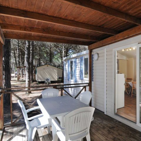 Mobilhome 5 personnes - Lodge superior 25m²