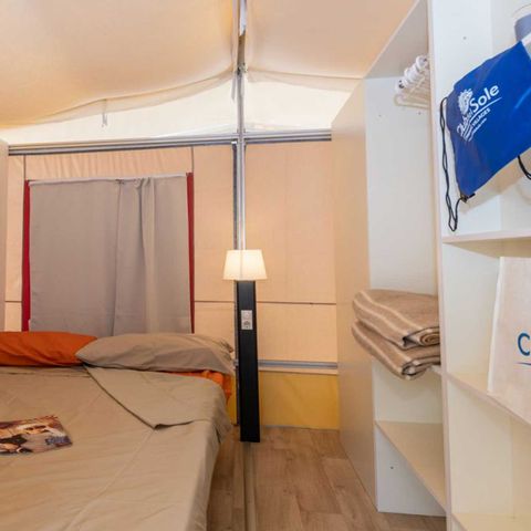 Tente en toile et en bois 5 personnes - Tente Lodge Dog
