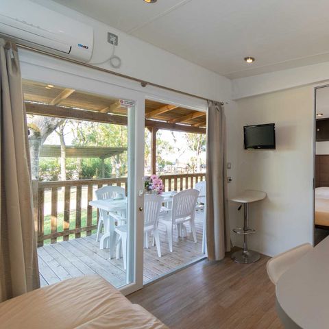 Mobilhome 4 personnes - Lodge Deluxe Family