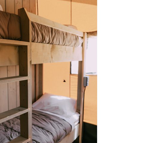 TENTE TOILE ET BOIS 5 personnes - Glamping Safari