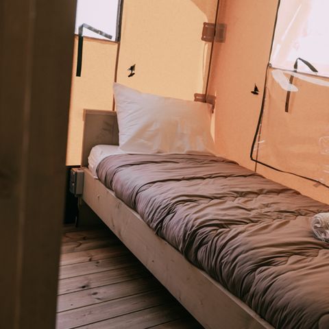 TENTE TOILE ET BOIS 5 personnes - Glamping Safari