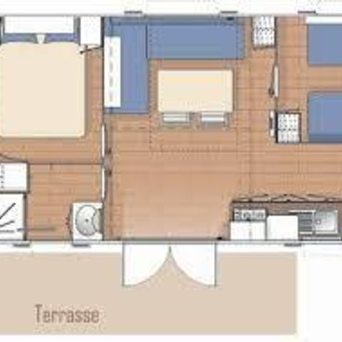 BUNGALOW 6 personnes - O'HARA 734