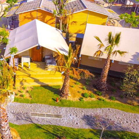 TENTE TOILE ET BOIS 2 personnes - Glamping Mar 2 pers
