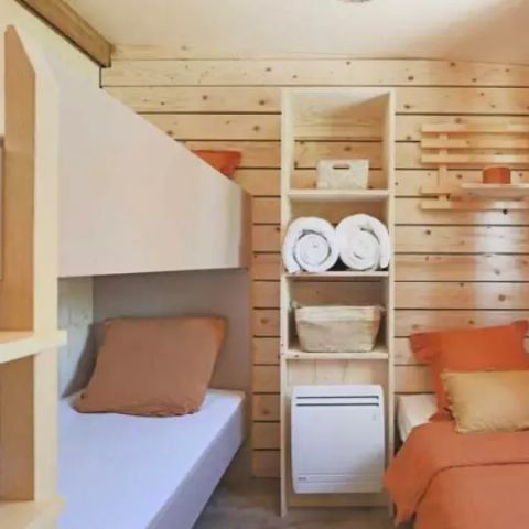 CHALET 4 personnes - Chalet Mezzanine Cosy 3 Pièces 4 Personnes Climatisé + TV