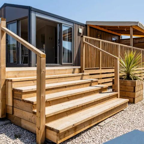 BUNGALOW 6 personnes - Mobil Home Premium Large 4 Pièces 6 Personnes Climatisé + TV