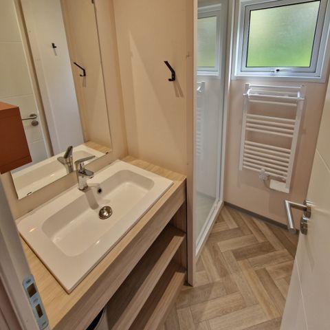 Chalet 4 personnes - Chalet Mimosa 2 chambres avec climatisation