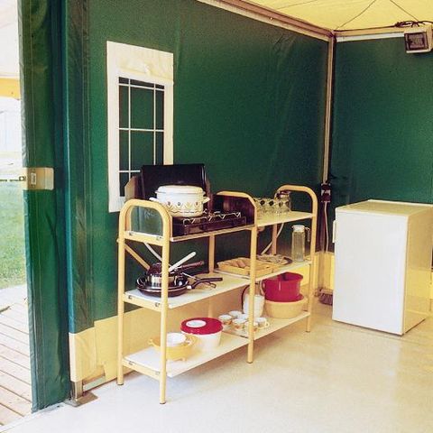 BUNGALOW TOILÉ 5 personnes - KIWI Sans sanitaires