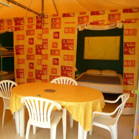 BUNGALOW TOILÉ 5 personnes - KIWI Sans sanitaires