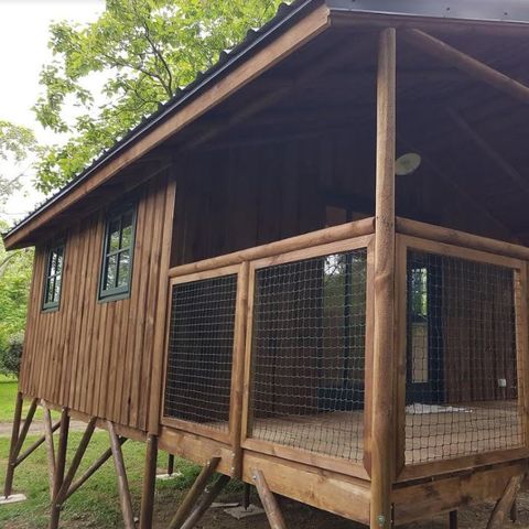 CHALET 2 personnes - PILOTIS FEROE MOTEL